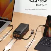 VEGER Powerbank Tank Boost PD QC3.0 5A 130W 56000 mAh Juoda W5001C