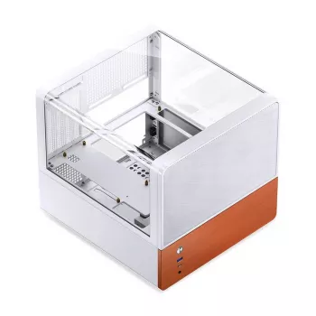 JONSBO V12 Mini-ITX PC Case, Aluminum, Black