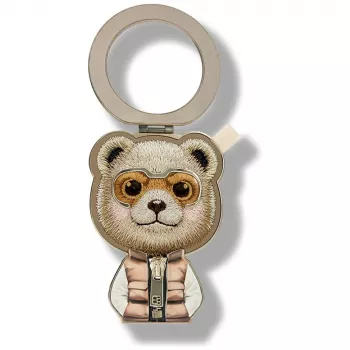 Nimmy Cool&Cute 2.0 Bear Magnetic Cable Clip Brown
