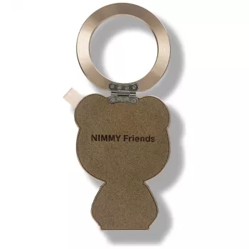 Nimmy Cool&Cute 2.0 Bear Magnetic Cable Clip Brown