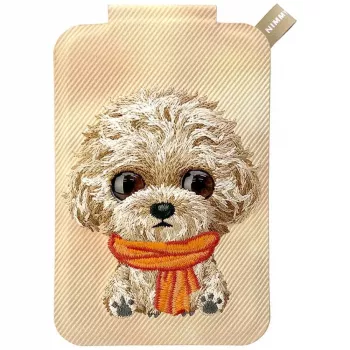 Nimmy New Big-Eye Cute Pets 2.0 Dog Magnetic Phone Wallet Stand Brown
