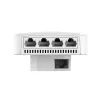 Ruijie Reyee RG-RAP1200(P) Dviejų juostų „Wi-Fi 5“ prieigos taškas, 5x Gigabit Ethernet, PoE įėjimas/išėjimas, AC1200, vidaus montavimui, ant sienos/lubų, valdomas debesyje