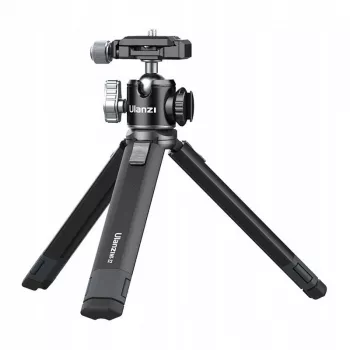 Ulanzi MT-24 Metal Stopka ISO Tripod su 3D Pan-Tilt galvute - juoda