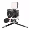 Ulanzi MT-24 Metal Stopka ISO Tripod su 3D Pan-Tilt galvute - juoda