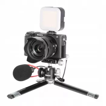 Ulanzi MT-24 Metal Stopka ISO Tripod su 3D Pan-Tilt galvute - juoda