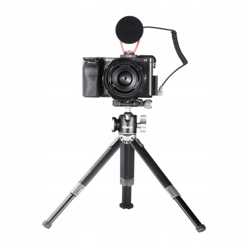 Ulanzi MT-24 Metal Stopka ISO Tripod su 3D Pan-Tilt galvute - juoda