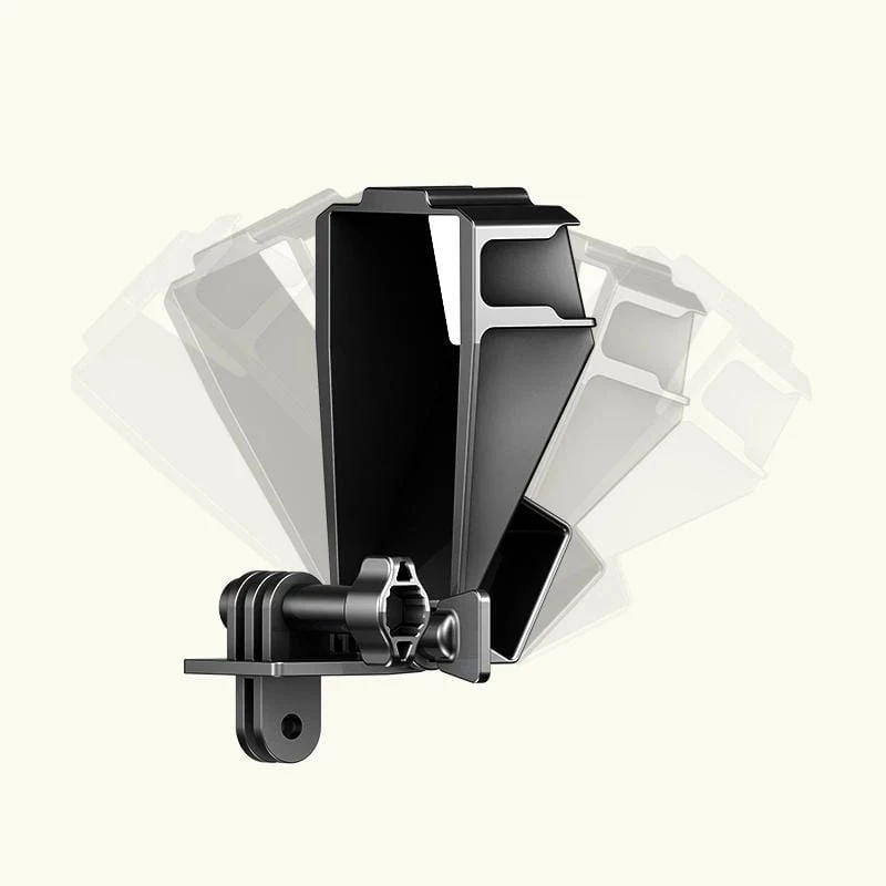 Ulanzi GP-5 Vlogging Flip Mirror su karšto bato adapteriu