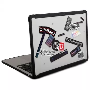 Skinarma Henko Hard Case, skirta MacBook Air 13 colių (2018-2020) - Frost Clear