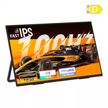 ZEUSLAP Z23 LITE 23.8 inch nešiojamas monitorius - Full HD IPS 100Hz USB-C