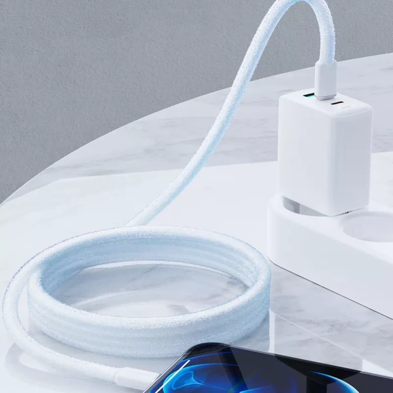ACEFAST MFI USB-C į Lightning laidas 1,2 m, 30 W, 3 A, juodas (C2-01)