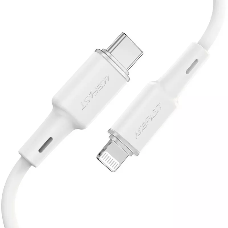 ACEFAST MFI USB-C į Lightning laidas 1,2 m, 30 W, 3 A, juodas (C2-01)