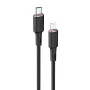ACEFAST MFI USB-C į Lightning laidas 1,2 m, 30 W, 3 A, juodas (C2-01)