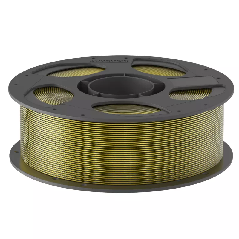 Anycubic PLA Silk Dual PLA Filament 1.75mm Black and Gold AHSC07-103