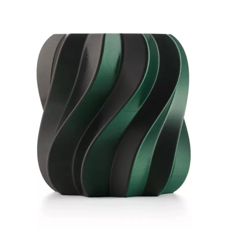 Anycubic PLA Silk Dual Color Filament 1.75mm Black & Green 1kg