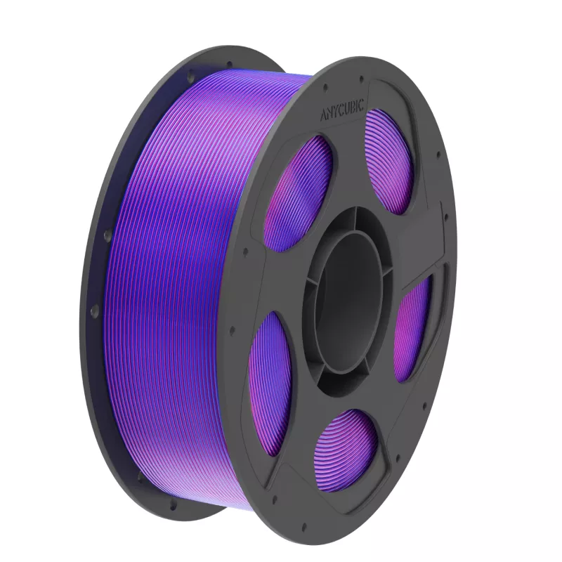 ANYCUBIC PLA Silk Dual Filament 1.75mm Red and Blue 1kg AHSC13-103