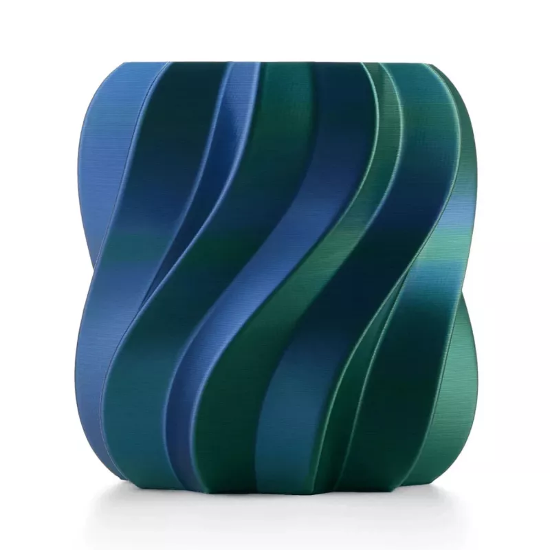 ANYCUBIC PLA Silk Dual PLA Filament 1.75mm Blue and Green AHSC16-103