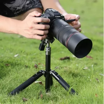 Ulanzi MT-63 Profesionalus trikojis + monopodas 145 cm Vlog su telefono laikikliu ir teleprompteriu