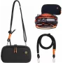 ULANZI YY08 Sling Bag, skirta fotoaparatui, žaidimų konsolei, juoda