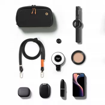 ULANZI YY08 Sling Bag, skirta fotoaparatui, žaidimų konsolei, juoda