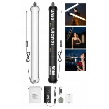 Ulanzi UA50-WB LED vaizdo šviesa (2700K-6500K)