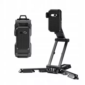 ULANZI CO81 Mantis Tripod su Arca-Swiss QR plokšte, 1/4 colio varžtu, skirtas fotoaparatui/telefonui/vlogui