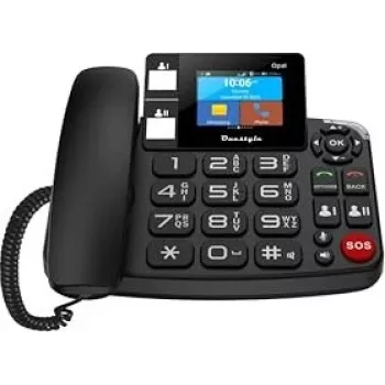 Onestyle Opal SIM stalinis telefonas juodas (UNISOC SL8521E Dual Core)