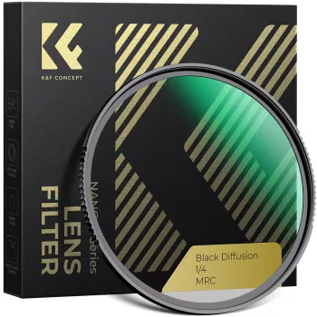 K&F Concept Black Diffusion 1/4 filtras 58mm