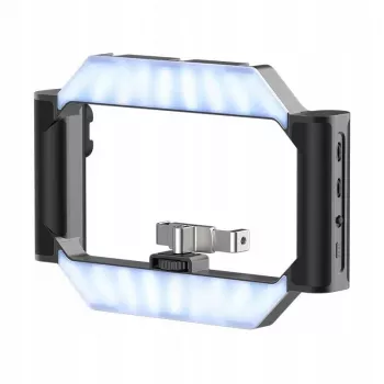 Ulanzi U-Rig LED Light Grip su Power Bank ir nuotolinio valdymo pulteliu