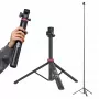 Ulanzi MT-89 Light Stand Tripod, Ištraukiamas 890mm, 1.5kg apkrova, Juodas