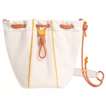 ULANZI DS01 Crossbody Sling Bag, skirtas fotoaparatui, veidrodiniam fotoaparatui, telefonui - smėlio spalvos