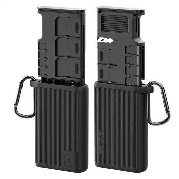 Ulanzi MCR-01 USB-C 3.1 Gen 1 SD/MicroSD kortelių skaitytuvas - Kosminė pilka
