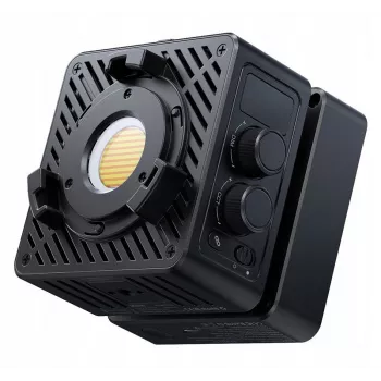 Ulanzi EC65 65W COB LED vaizdo šviesa studijiniam apšvietimui su Bowens laikikliu, 2700K-6500K, CRI≥95, TLCI≥96, valdymas per Bluetooth programėlę
