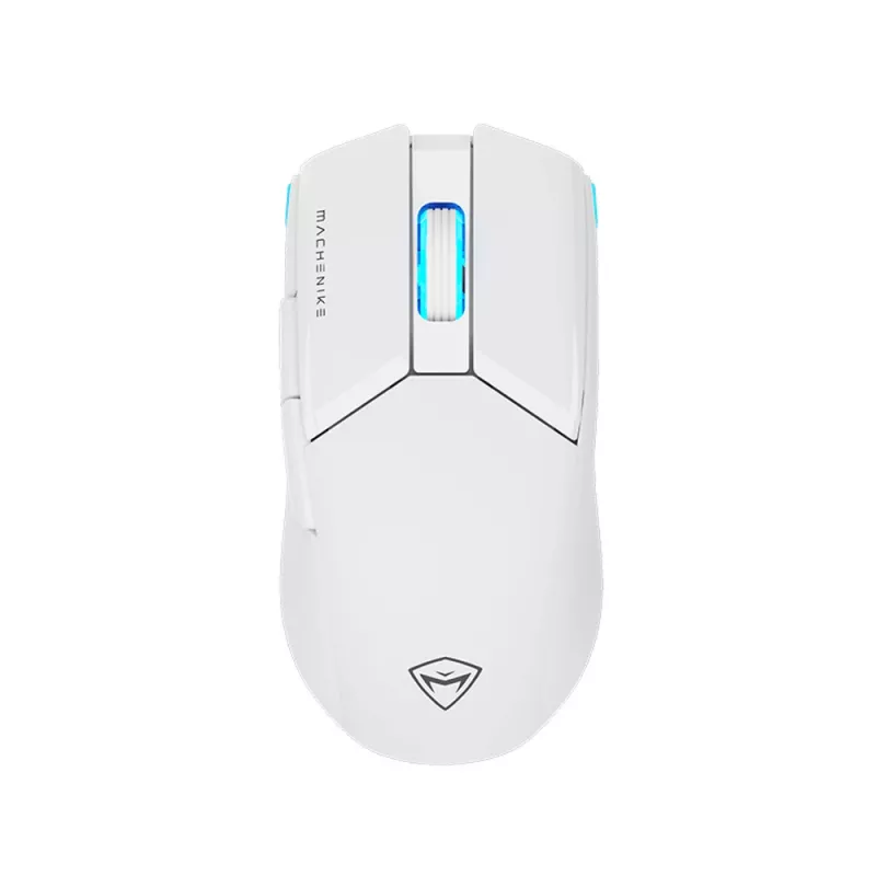 Machenike M7 Pro belaidė žaidimų pelė, balta