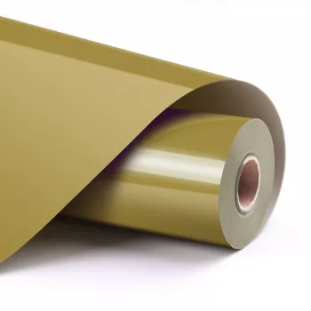 LOKLIK Basic Heat Transfer Vinyl - Golden - 30.5 x 180 cm (12 inch x 71 inch) - SG-HTV-1017-US-L-B2B