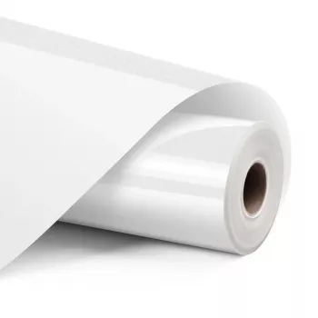 LOKLIK Glitter Heat Transfer Vinyl - White - 30.5 x 90 cm (SG-HTV-1569-US-L-B2B)