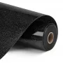 LOKLIK Heat Transfer Vinyl Glitter - Black - 12 inch x 10' Roll