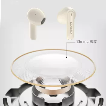 DUDAO U18Pro True Wireless Stereo Earbuds Bluetooth 5.3 - Smėlio spalvos