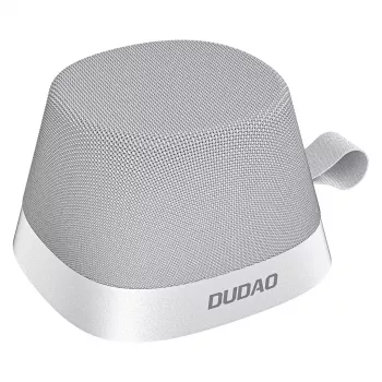 Dudao Y20 belaidis garsiakalbis su magnetiniu laikikliu Bluetooth 5.3 - sidabrinis