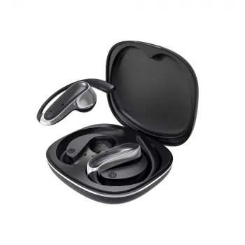 Dudao U17Z Bluetooth 5.3 atviro tipo belaidės ausinės su ausų kabliukais - juodos