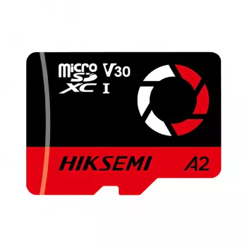 HIKSEMI M-SD Series Capture 128GB microSDXC TLC UHS-I U3 V30 A2 atminties kortelė, 180MB/s skaitymas, 150MB/s rašymas