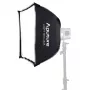Amaran Light Box 45x45 – Kvadratinis softbox su Bowens laikikliu, dviguba difuzija, audinio grotelėmis, nešiojimo krepšiu
