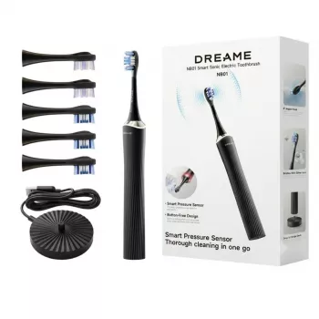 Dreame NB01 Robotų dulkių siurblys ir šluostė, juoda