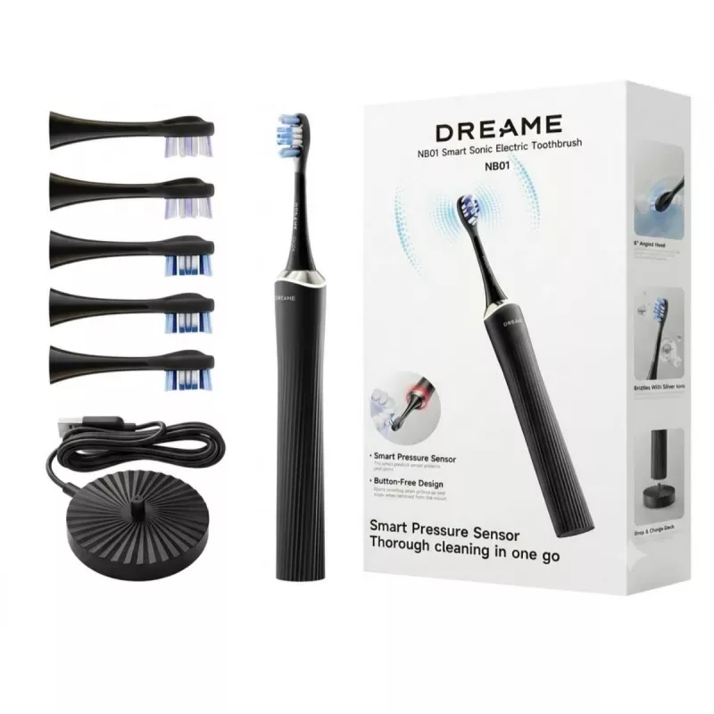 Dreame NB01 Robotų dulkių siurblys ir šluostė, juoda