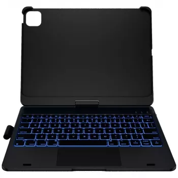 Typecase Flexbook Touch klaviatūros dėklas, skirtas iPad Pro 11 2024/2025, juodas