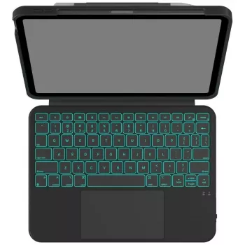 Typecase Folio Duo Keyboard Case, skirta iPad Air 11 M2 2024 / M3 2025 / M4 2026, juoda