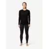 Devold Breeze Plus Merino 200 Longs Moteriškos Termo Antblauzdės - Juoda, Dydis M