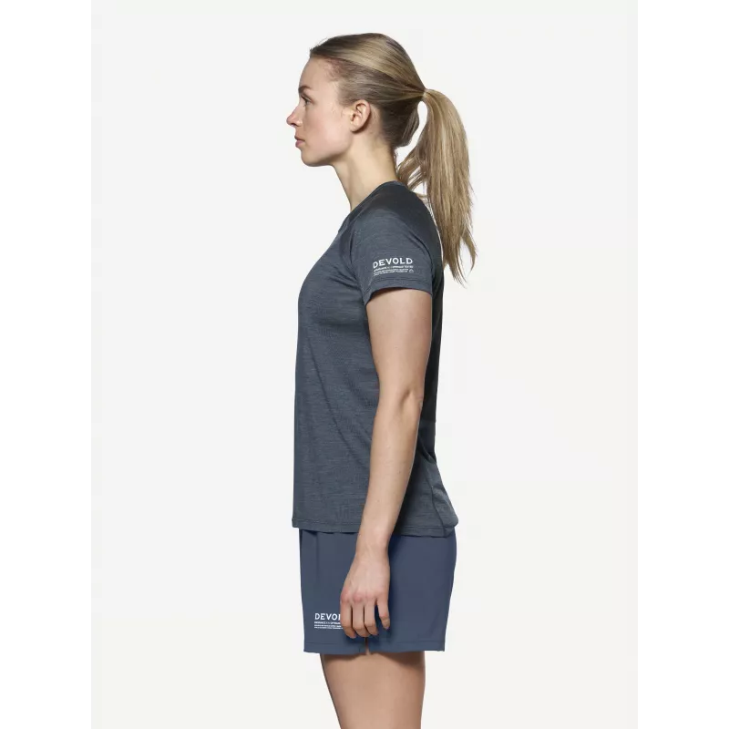 Devold Endurance Merino 130 Tee Moteriški Terminiai Marškinėliai - Night, Dydis M