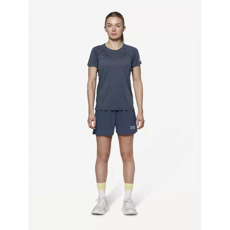 Devold Endurance Merino 130 Tee Moteriški Terminiai Marškinėliai - Night, Dydis M