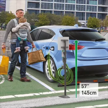 Barkan EV140FC EV įkroviklio montavimo stulpas 145 cm juodas
