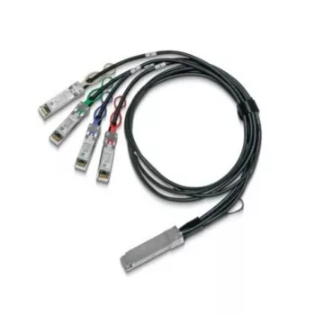 NVIDIA Mellanox LinkX 100GbE QSFP28 į 4x25GbE QSFP28 tiesioginio prijungimo kabelis - 1 m pasyvus varinis